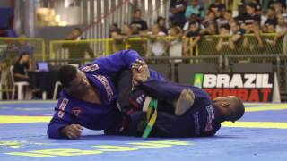 Erberth Santos vs Gilmar Oliveira at BJJ Rio Winter Open 2016 [upl. by Arundell]