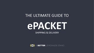 ePacket Tracking ePacket Shipping ePacket Delivery  Everything you Need to Know [upl. by Annmaria]