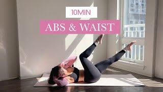 15MIN Hourglass Abs amp Waist Pilates  toned abs  defined waist  all level friendly [upl. by Llatsyrc]