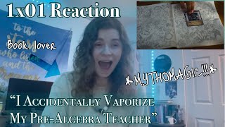 Book Lover’s REACTION Percy Jackson and the Olympians 1x01 [upl. by Wulf903]