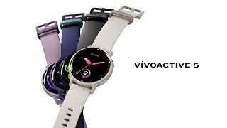 Garmin  vívoactive 5  GPS smartwatches [upl. by Ateerys]