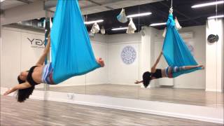 Aerial joga  FITOLOGY  Air Yoga [upl. by Ralleigh]