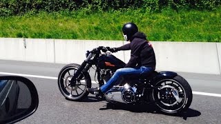 Harley Davidson Breakout Softail FXSB Custom [upl. by Yrrok]