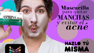 Mascarilla para Quitar Manchas y Marcas de Acne  HZT  DIY [upl. by Haze]