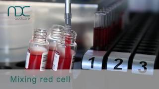 fully automated blood grouping system Gel card ADC AISEN90 [upl. by Olympie]