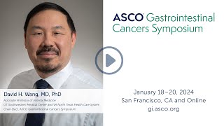 Dr David Wang Invites You to Submit to ASCO GI24 [upl. by Serena]