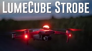 LumeCube STROBE AntiCollision Drone Light  GOOD OR NOT [upl. by Cida]