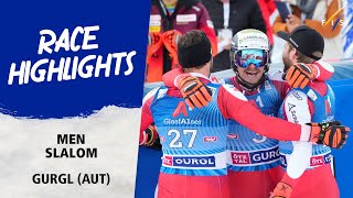 Highlights Men Slalom Gurgl 2023  Audi FIS Alpine World Cup 2324 [upl. by Forrest]