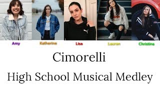 Cimorelli  High School Musical Medley Colour Coded Lyrics [upl. by Clawson837]