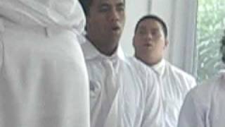 Fagatogo Methodist Choir dedication for PapaRev Faleupolu Taulelei [upl. by Eidna416]