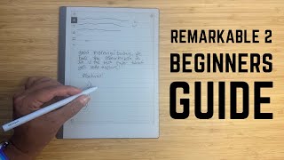 reMarkable 2  Complete Beginners Guide [upl. by Valdas]