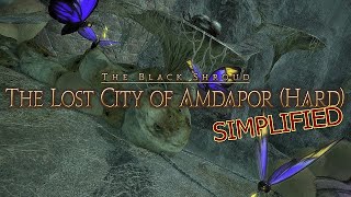 FFXIV Simplified  The Lost City of Amdapor Hard [upl. by Oiramej]