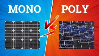 Monocrystalline vs Polycrystalline Solar Panels  What’s the Difference [upl. by Thoma]