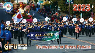 【GBA Official】GIFU HONOR GREEN BAND JAPAN  ROSE PARADE 2023【4K  multiple angles】 [upl. by Lattie]