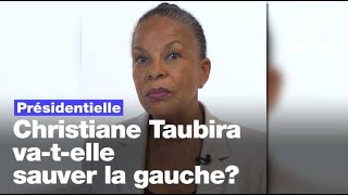 Présidentielle 2022 Christiane Taubira «envisage d’être candidate» [upl. by Zorine926]