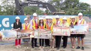 Construction begins on design school at Kwantlen Polytechnic University [upl. by Sisenej566]