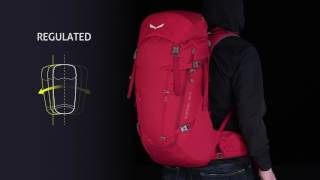 Salewa Alptrek Backpack  Tutorial [upl. by Amir]