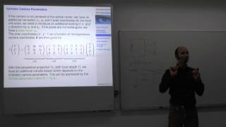 Multiple View Geometry  Lecture 5 Prof Daniel Cremers [upl. by Drofnas537]