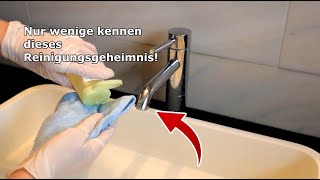 DAMIT wird dein BADEZIMMER wie nie zuvor GLÄNZEN  Wundermittel Babyöl Tipps amp Tricks [upl. by Esyla]