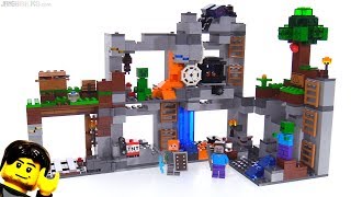 LEGO Minecraft The Bedrock Adventures review 21147 [upl. by Gunilla406]