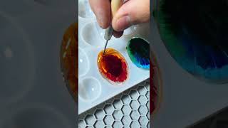 Immerse oneself in making resin jewelry necklacesjanchun art resin epoxy diy jewelry red [upl. by Nesyaj]