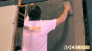 Rendering EPS Expanded Polystyrene Panels with Rockcote [upl. by Lucienne]