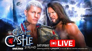 Cody Rhodes Vs AJ Styles  Clash At The Castle Scotland quotI QUITquot FULL MATCH  Wwe 2024 [upl. by Celeste]