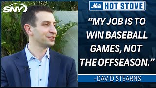 Mets David Stearns isnt concerned about winning the offseason  Mets Hot Stove  SNY [upl. by Smiley162]