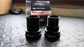 Rotor BB30  24mm Road Bottom Bracket Conversion [upl. by Salomon]