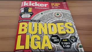 Kicker Sonderheft Bundesliga 20212022 [upl. by Eimas]