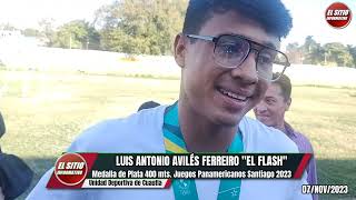 Cuautla  🛑 Entrevista a LUIS ANTONIO AVILÉS FERREIRO quotEL FLASHquot Atleta 400 mts Planos [upl. by Rubina]