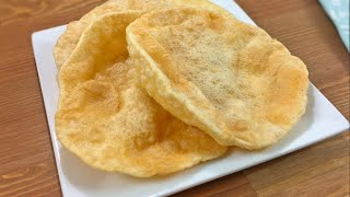 Soft Indian Puri Recipe • How To Make Poori Recipe • How To Make Puri Bread • Indian Bread Recipe [upl. by Ocsicnarf]