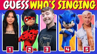 🎤 Guess Who is Singing  Mr Beast Lay Lay Bowser 🎶 [upl. by Floria938]