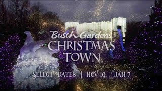 What’s New at Christmas Town 2023  Busch Gardens Williamsburg Guide [upl. by Boni]