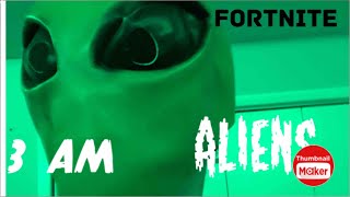 Playing fortnite with aliens at 3 AM this is so insane terrifying [upl. by Anderer]