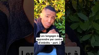 Les langages à apprendre par centre dintérêt  part 2 python machinelearning cybersecurity code [upl. by Giselbert]