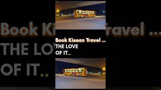 Book Kissan Travels Bus Online Bus Reservation Time Table  travel travel drivingshorts [upl. by Elletse626]