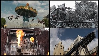 Phantasialand alle Themenbereiche [upl. by Airtemak]