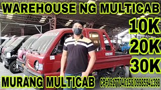 MURANG MULTICAB SA GUIGINTO BULACAN  NEW DISCOVER WAREHOUSE NG MULTICAB SOBRANG DAME NG UNIT DITO😱 [upl. by Aciria964]