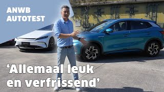 Elektrische Chinese auto’s van klimaatbewust merk  BYD Build your dreams [upl. by Porta]