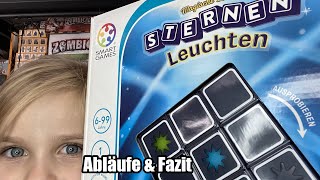 Sternen Leuchten Smart Games  Solospiel bzw Logikspiel ab 6 Jahre  auch für Ältere [upl. by Iuqcaj]