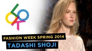 Tadashi Shoji NYFW SPRING 2014 [upl. by Hardy175]