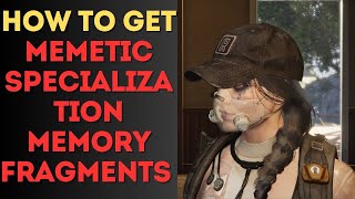 How to Get Memetic Specialization Memory Fragments in Once Human [upl. by Cyrie335]