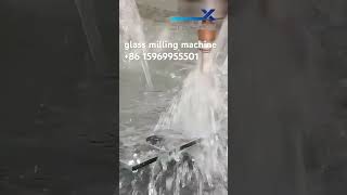 glass milling machineglassdoorglass glasscutting [upl. by Jorin87]