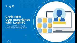 Citrix GatewayADCNetScaler MultiFactor Authentication MFA User Experience with Passcode Grid [upl. by Hegyera]