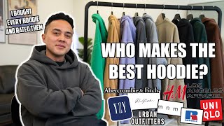 I BOUGHT and Ranked ALL the BEST HOODIES to find the PERFECT HOODIE for my Collection [upl. by Llenad]