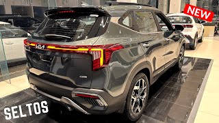 2023 Kia Seltos Premium SUV  Panoramic Sunroof New Interiors Features  Kia Seltos GT Line 2023 [upl. by Massimiliano]