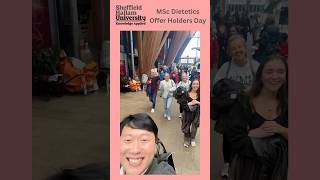 Sheffield Hallam University MSc Dietetics Offer Holders Day 2025 [upl. by Atteyek]