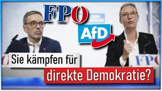 FPÖ  AfD und die direkte Demokratie  Die Schweiz als Vorbild [upl. by Neetsuj]