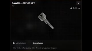 Sawmill Office Key  Key Guide  Gray Zone Warfare [upl. by Nelleh]